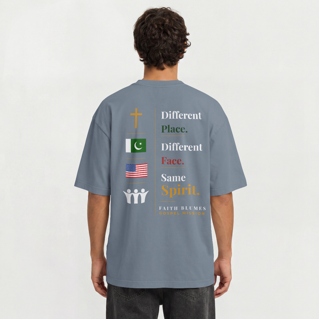 Mission Trip T-Shirt — "Place. Face. Spirit." Gospel Mission Tee