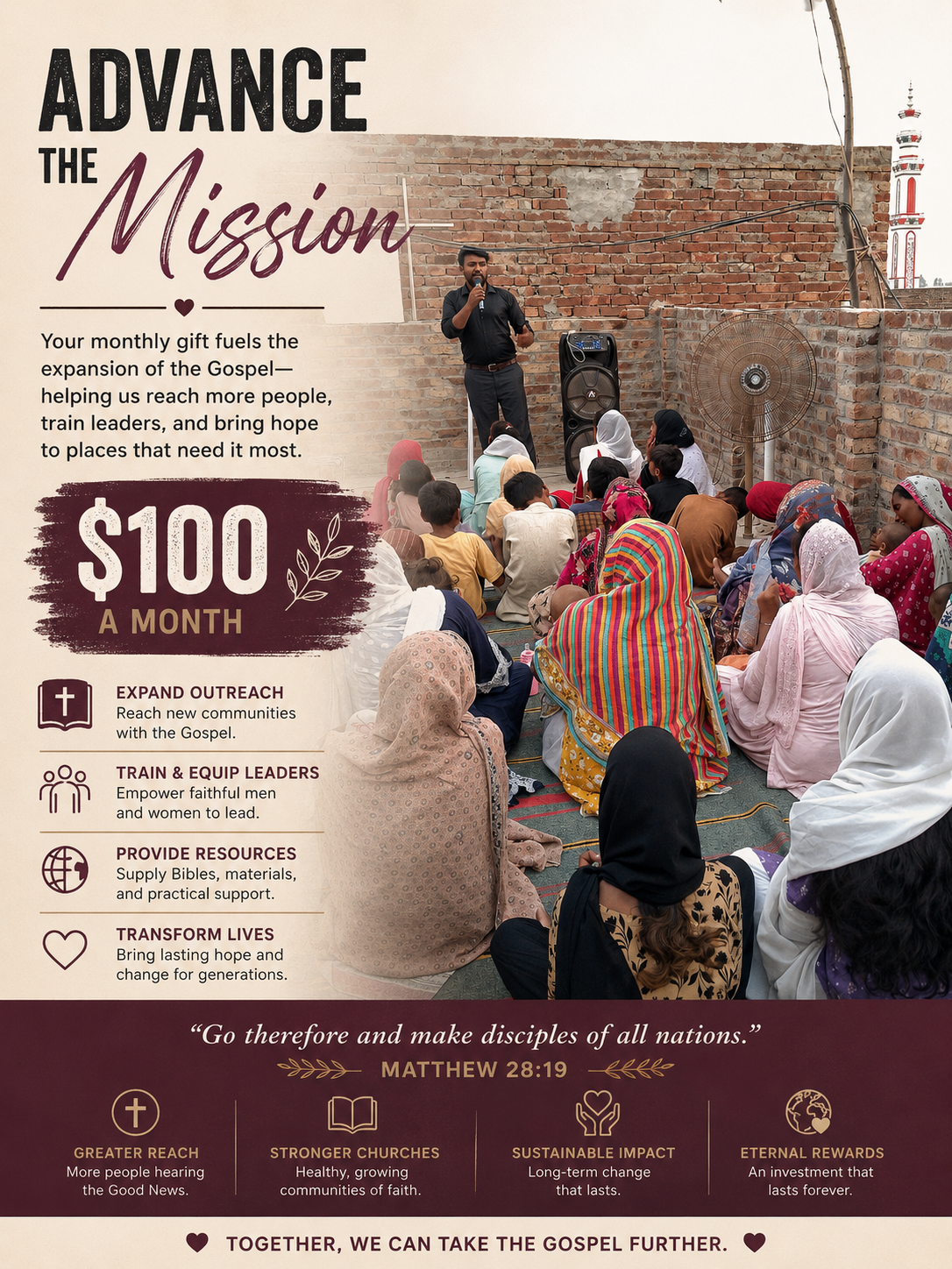 Support the Gospel in Pakistan