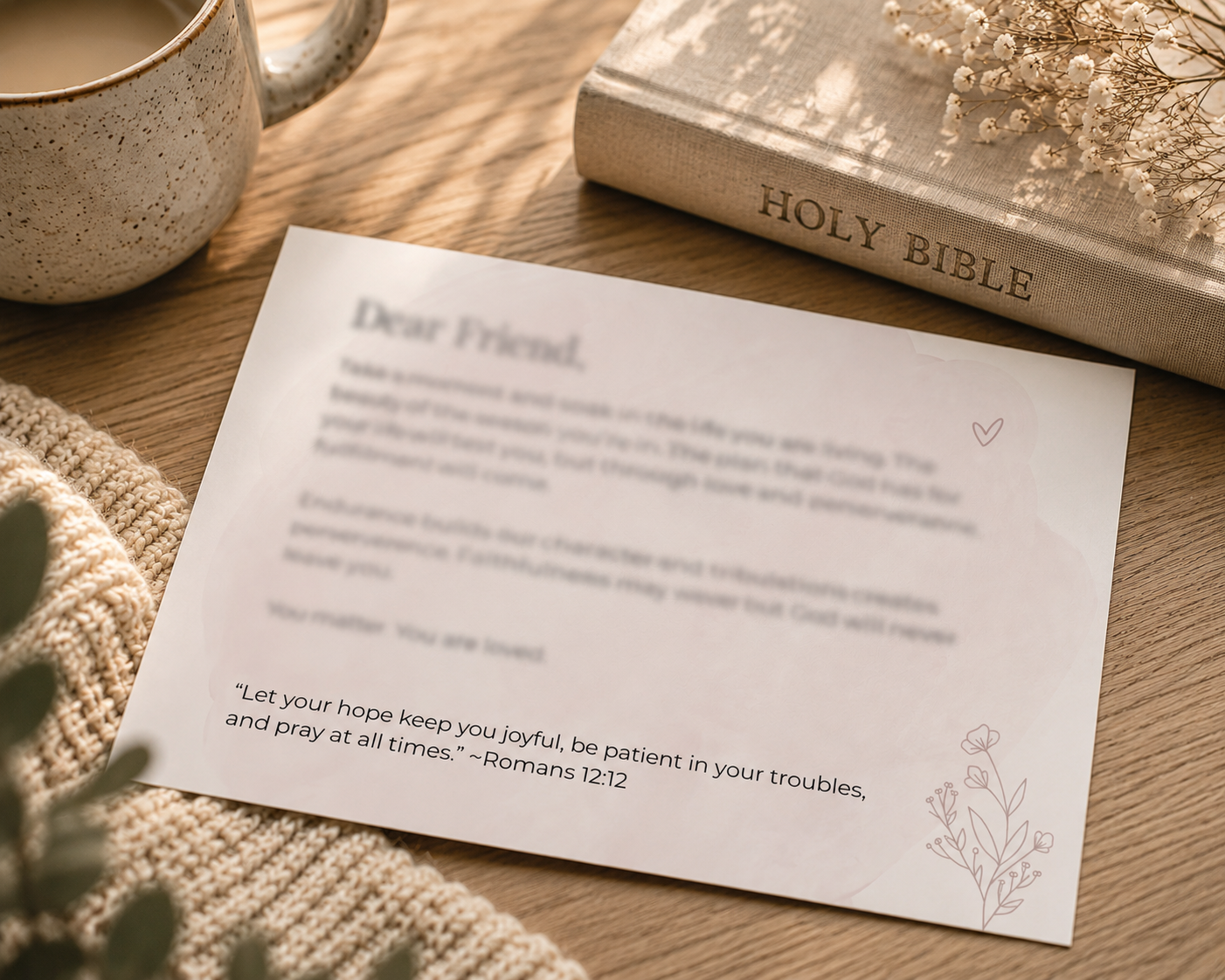 Sponsor Letters of Hope