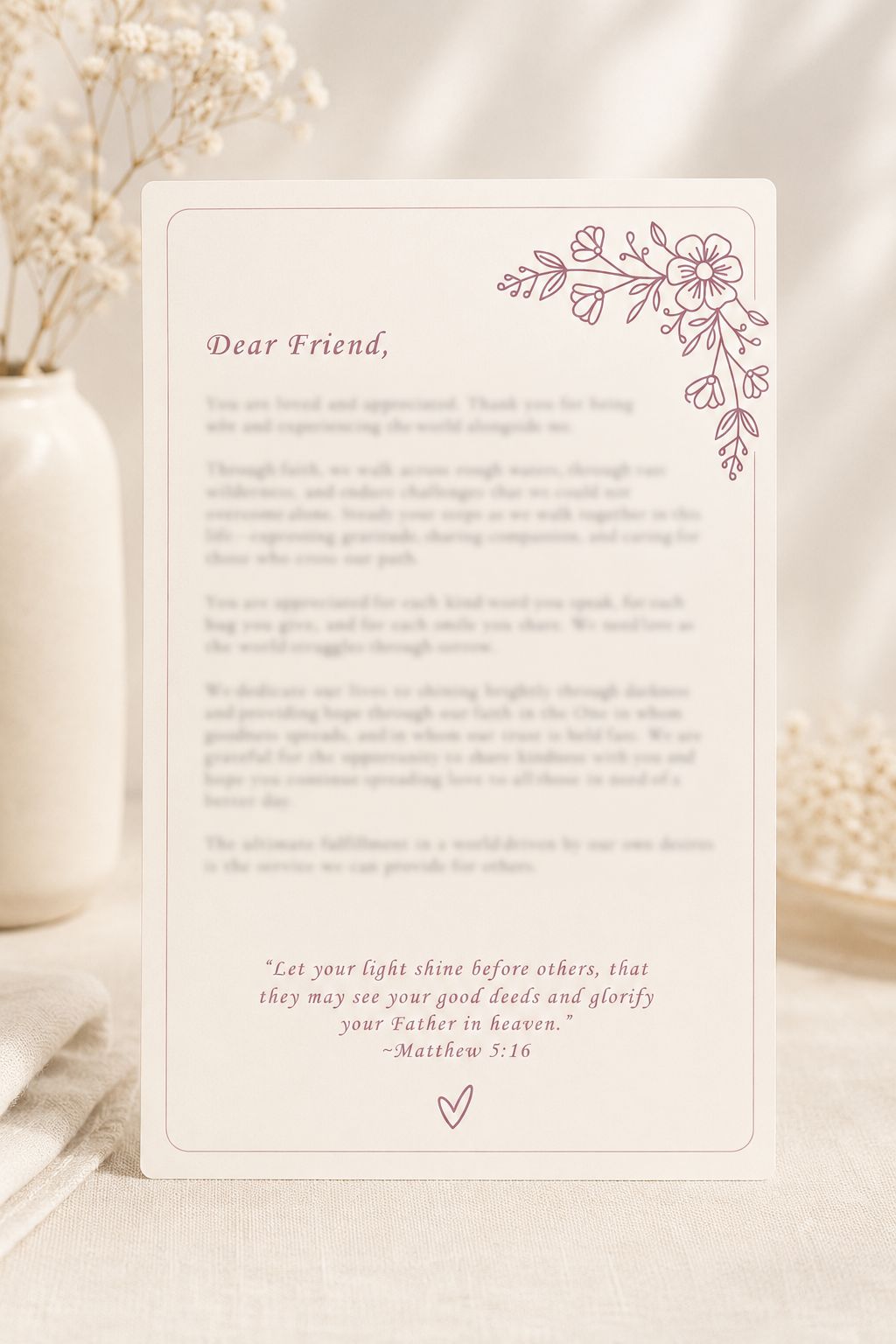 Gift a Letter to Someone You Know