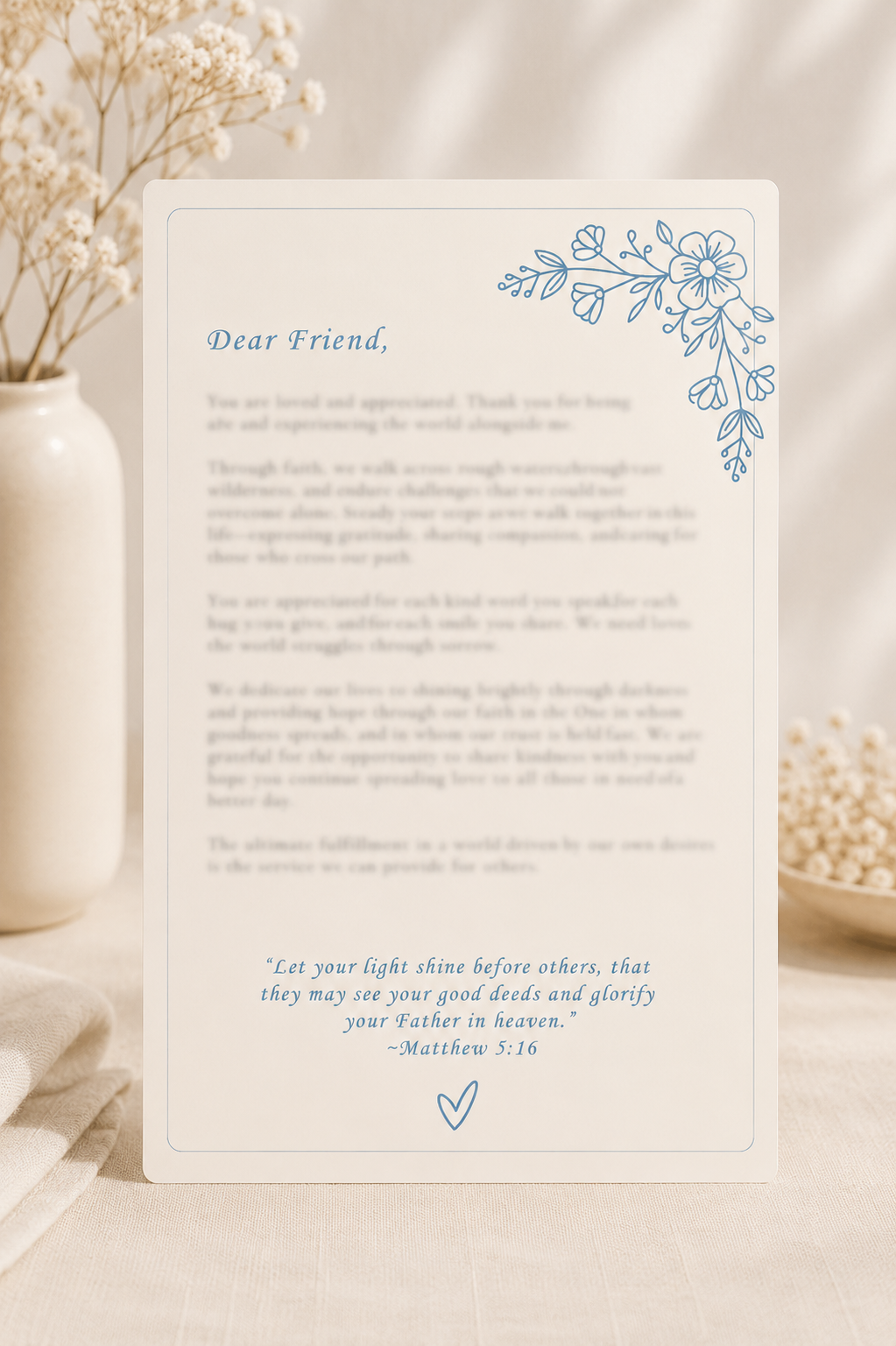Gift a Letter to Someone You Know