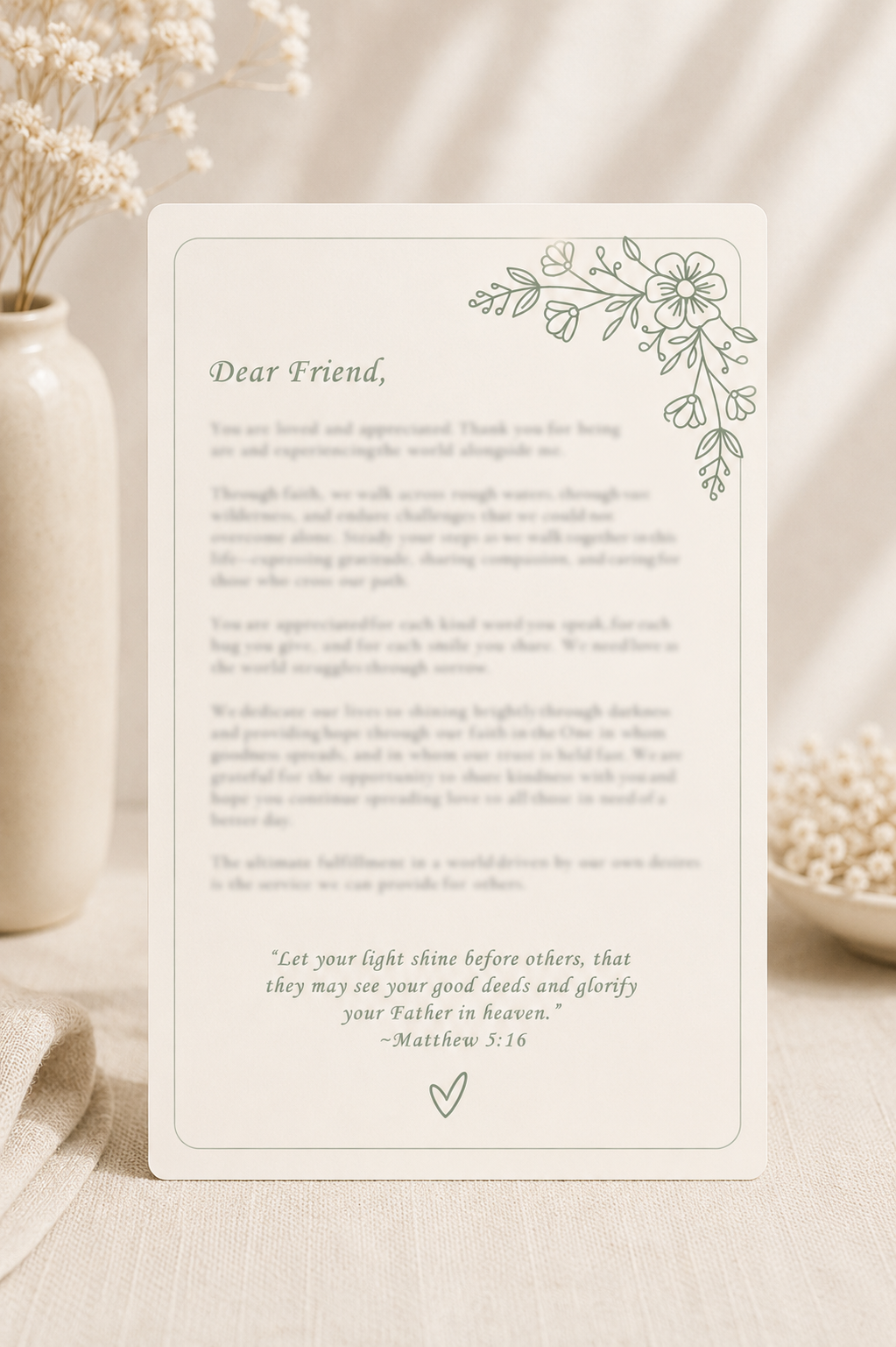 Gift a Letter to Someone You Know